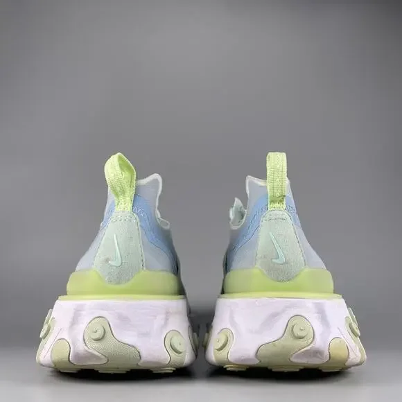 Women\'s 12 Men\'s 10.5 Nike React Element 55 Frosted Spruce Running Sneakers Shoe Women main image 3